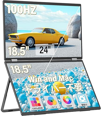 Amazon.co.jp: 18-18.5インチ ポータブルモニターケーススリーブ